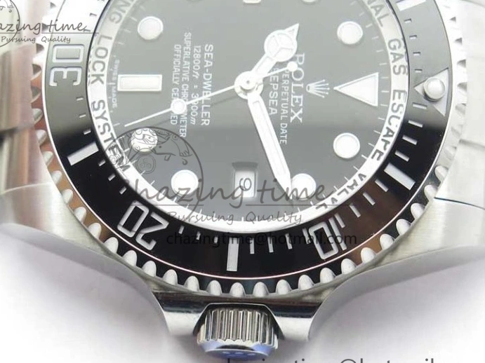 0107 Sea-Dweller DEEPSEA 116660 GMF 316L Steel Black Dial on SS Bracelet A UrbanChic 2959